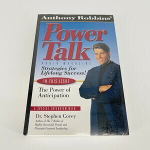 Tony Robbins Power Talk Audio Magazine The Power of Anticipation Cassettes - New